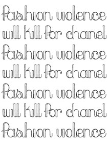 fashionviolence