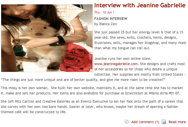 Fashion Interview with&nbsp;MyFatPocket