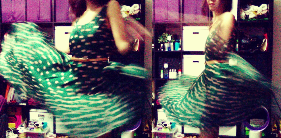 can’t stand still.