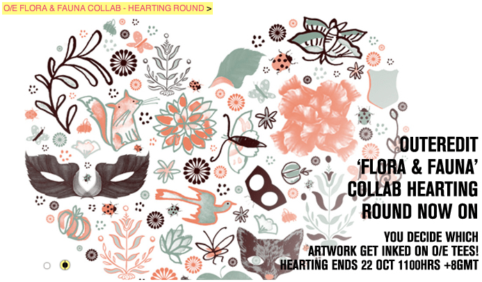 OuterEdit’s Flora & Fauna Collab – It’s time to heart!